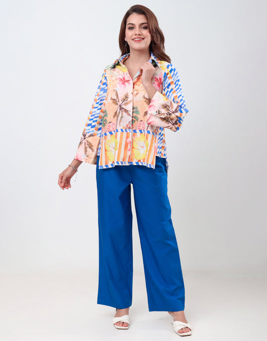 CS28 - Garden Shirt Co-ord Set