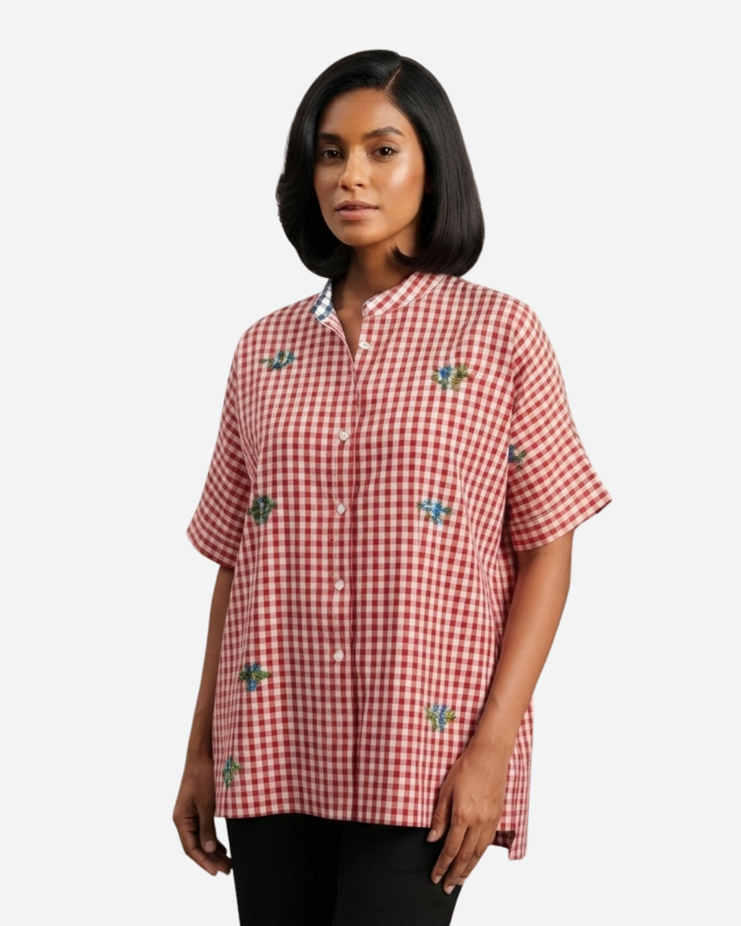 A105 - Gingham Floral