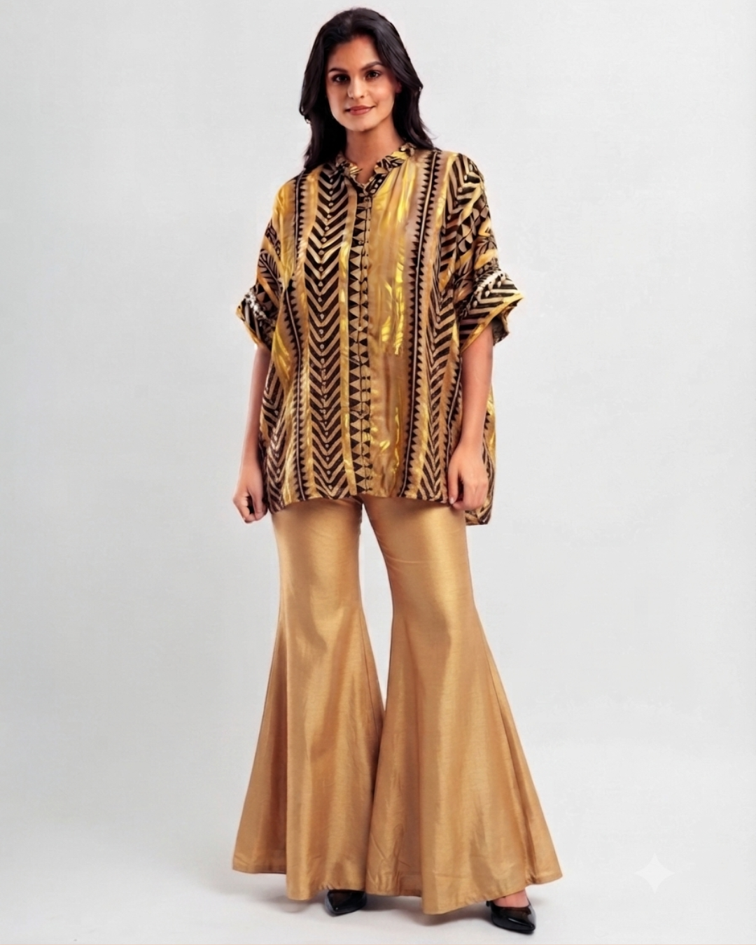 A96 - Metallic Tribe : Black N Gold