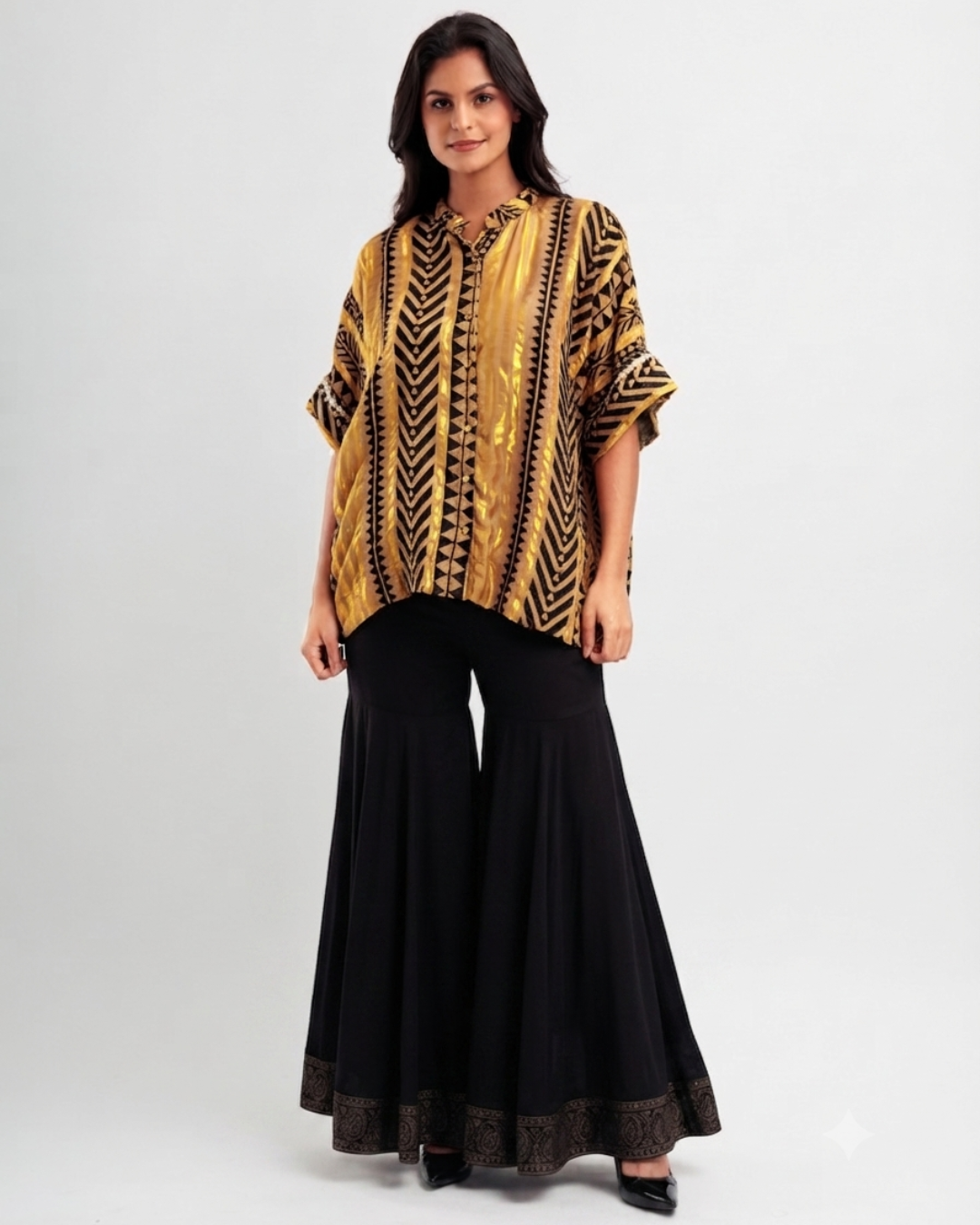 A96 - Metallic Tribe : Black N Gold
